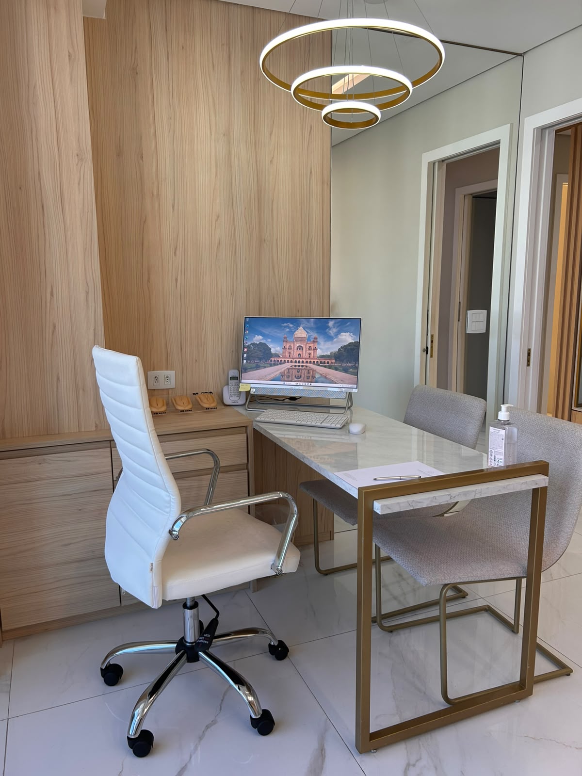 Sala de atendimento da Carvalho Concept